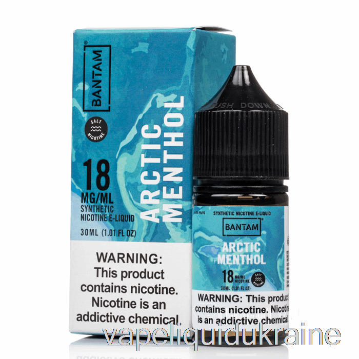 Vape Ukraine Arctic Menthol - Bantam SALTS - 30mL 18mg